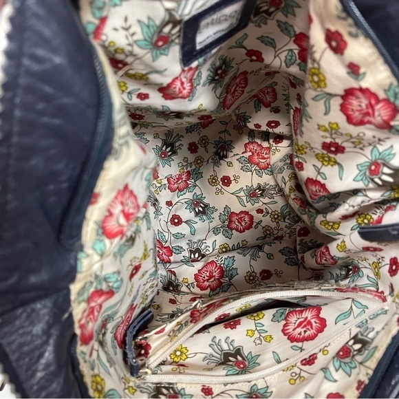 LATICO Dark Gray Soft Leather Nora Tote Bag - Picture 7 of 13